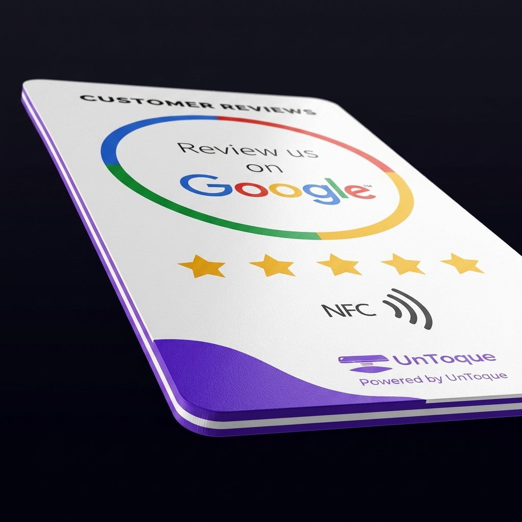 Tarjeta NFC UnToque — grosor premium